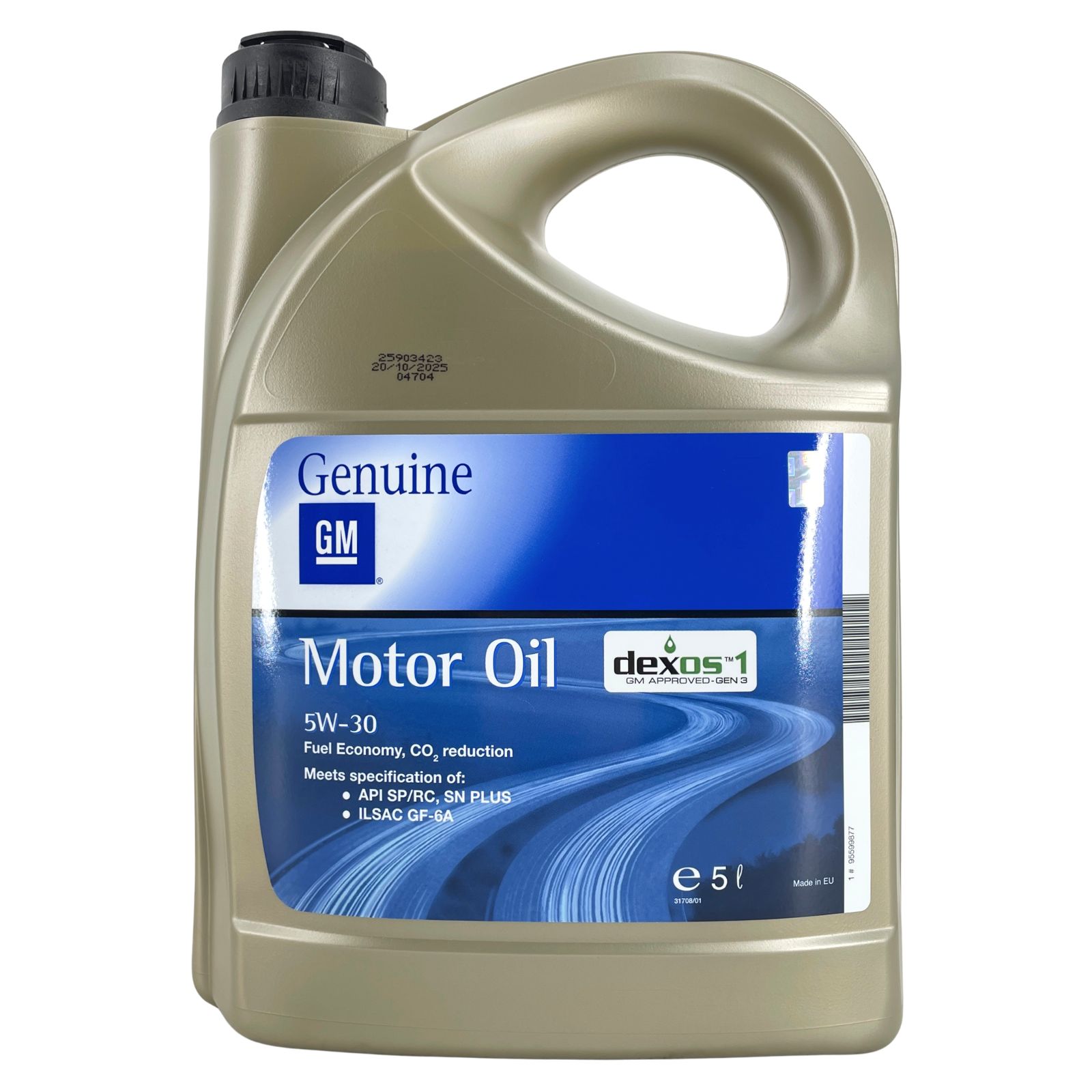 GM Dexos 1 GEN 3 5W-30 5 Liter