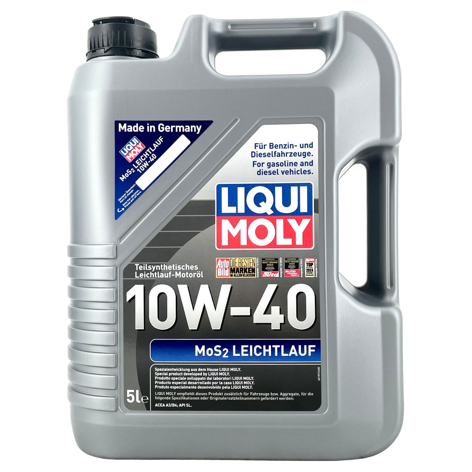Liqui Moly MoS2 Leichtlauf 10W-40 5 Liter