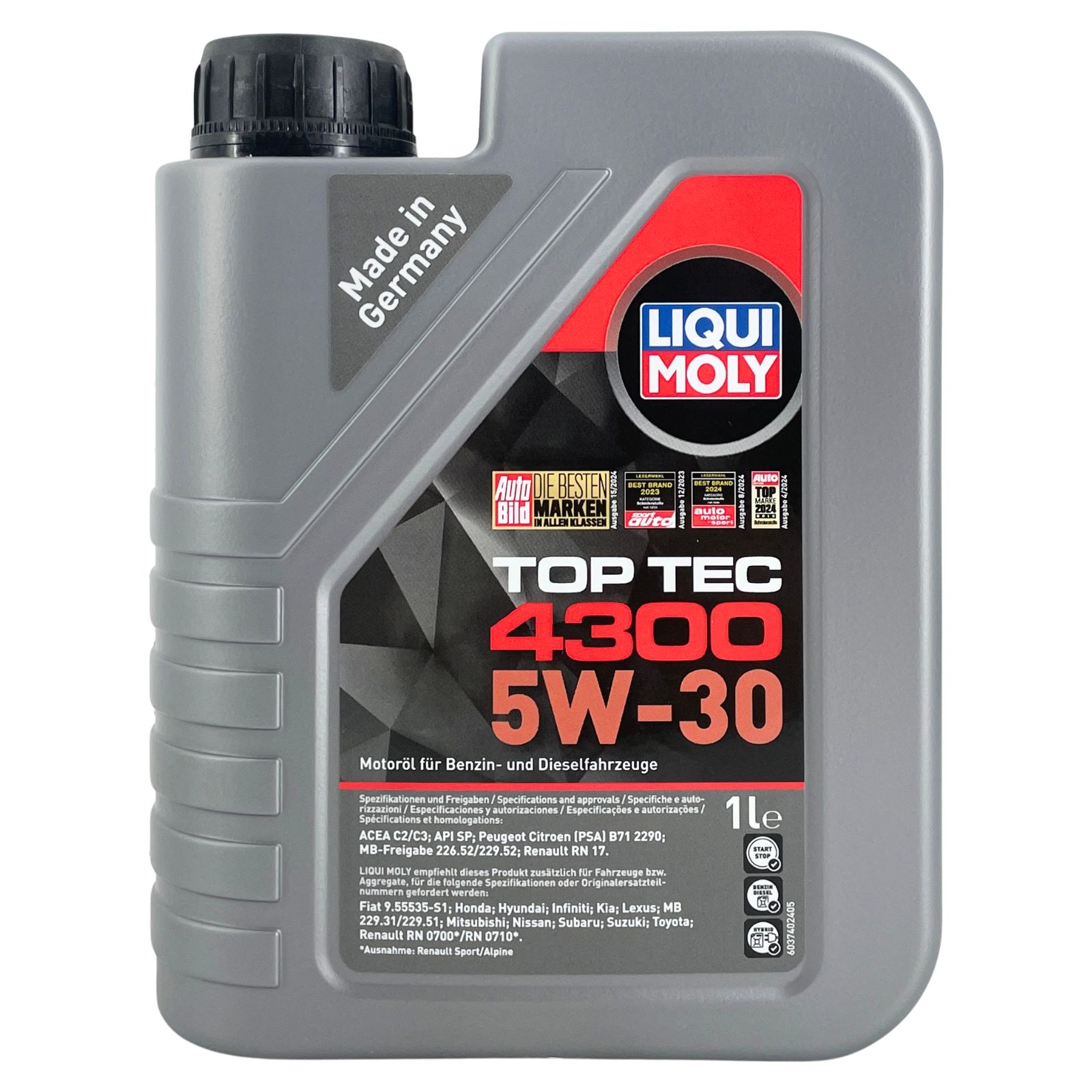 Liqui Moly Top Tec 4300 5W-30 1 Liter