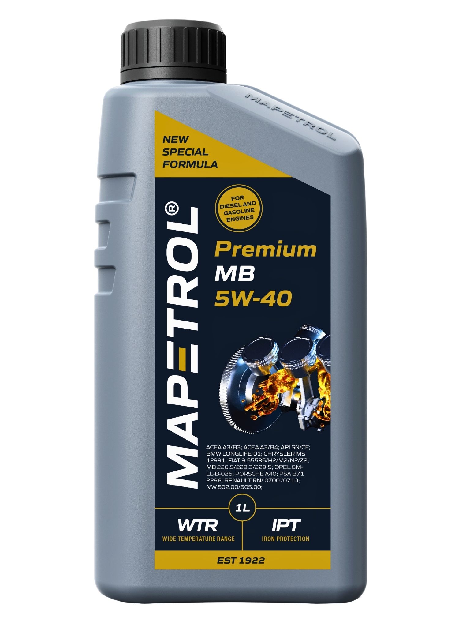 Mapetrol Premium MB 5W-40 1 Liter