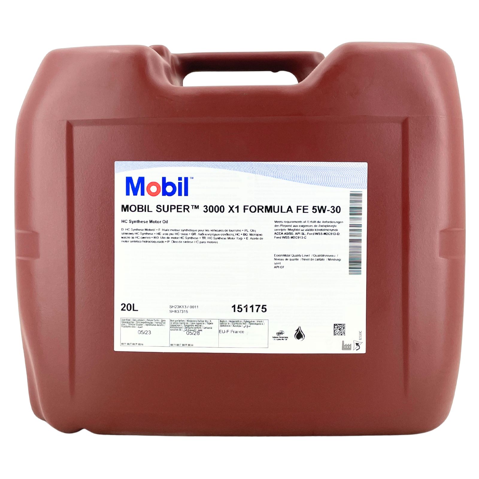 Mobil Super 3000 X1 Formula FE 5W-30 20 Liter Kanister