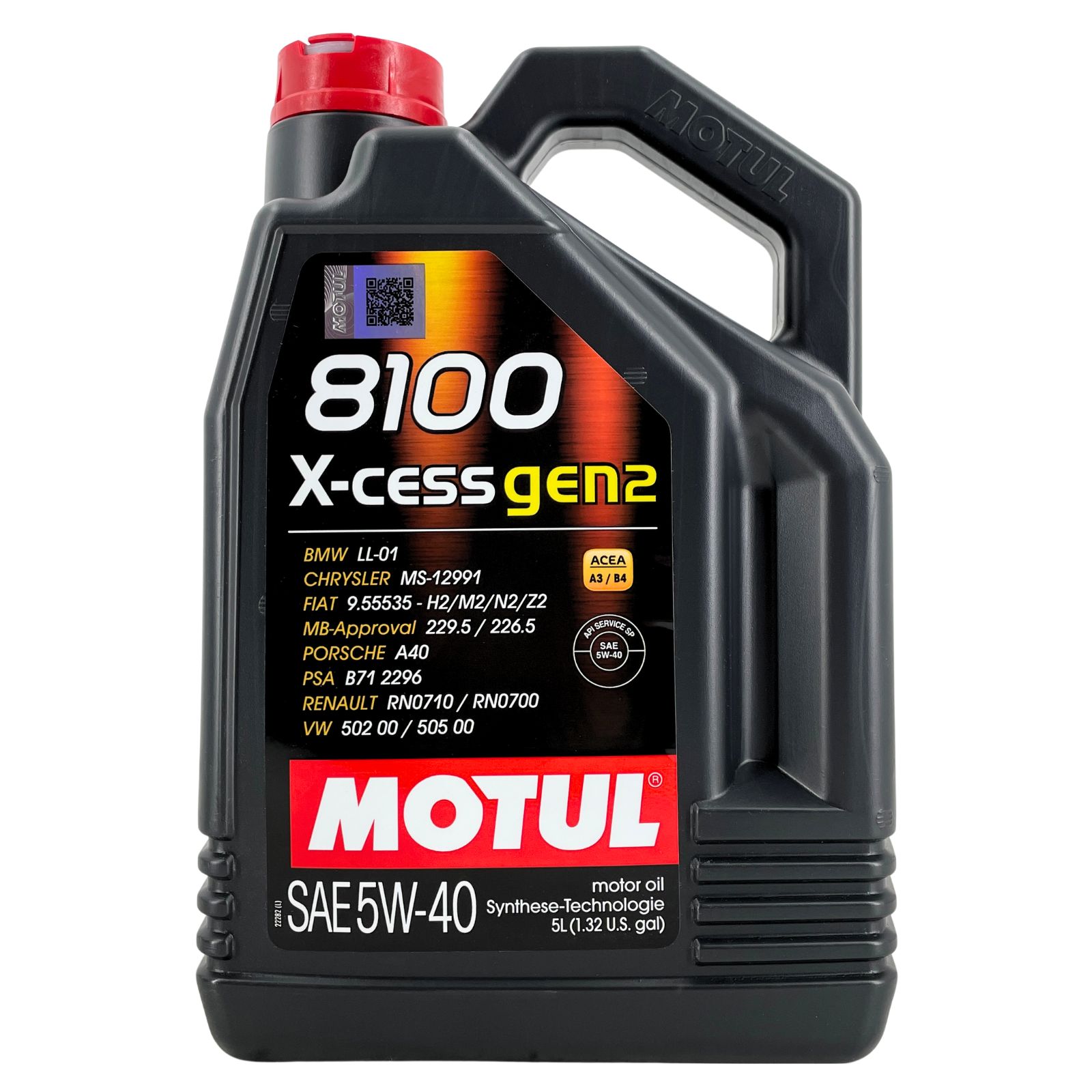 Motul 8100 X-cess GEN2 5W-40 5 Liter