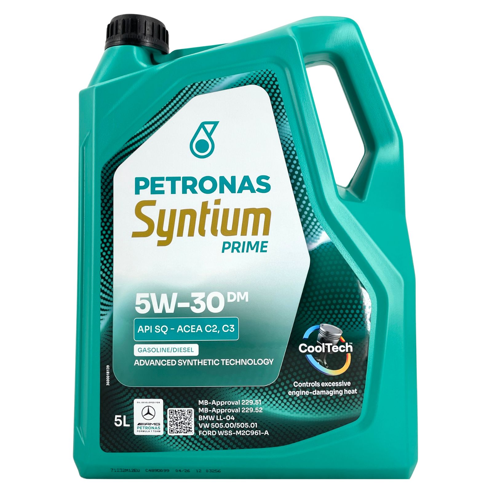 Petronas Syntium Prime AV 5W-30 5 Liter