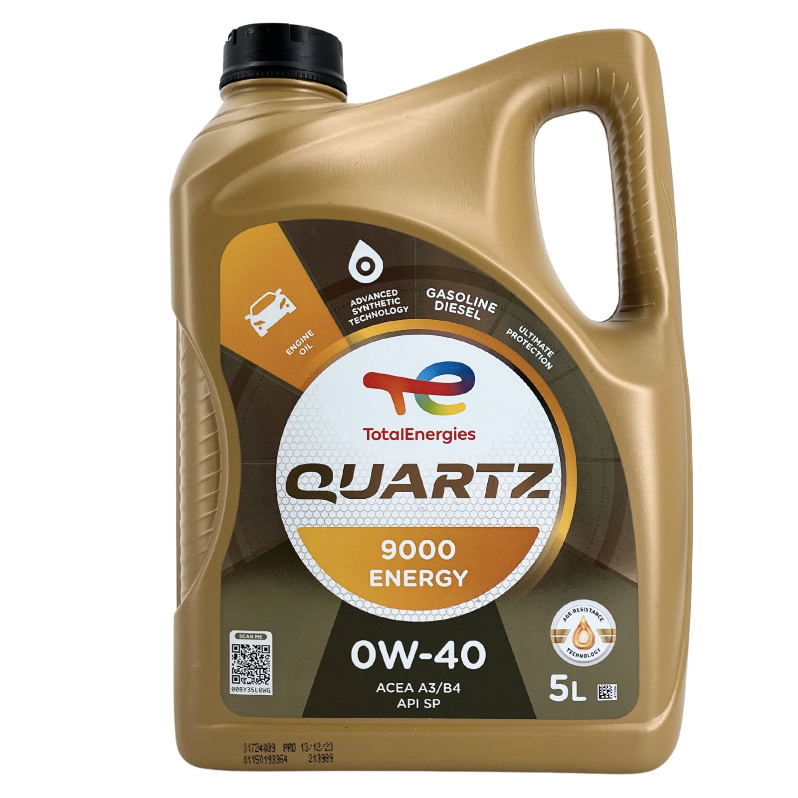 Total Quartz 9000 Energy 0W-40 5 Liter