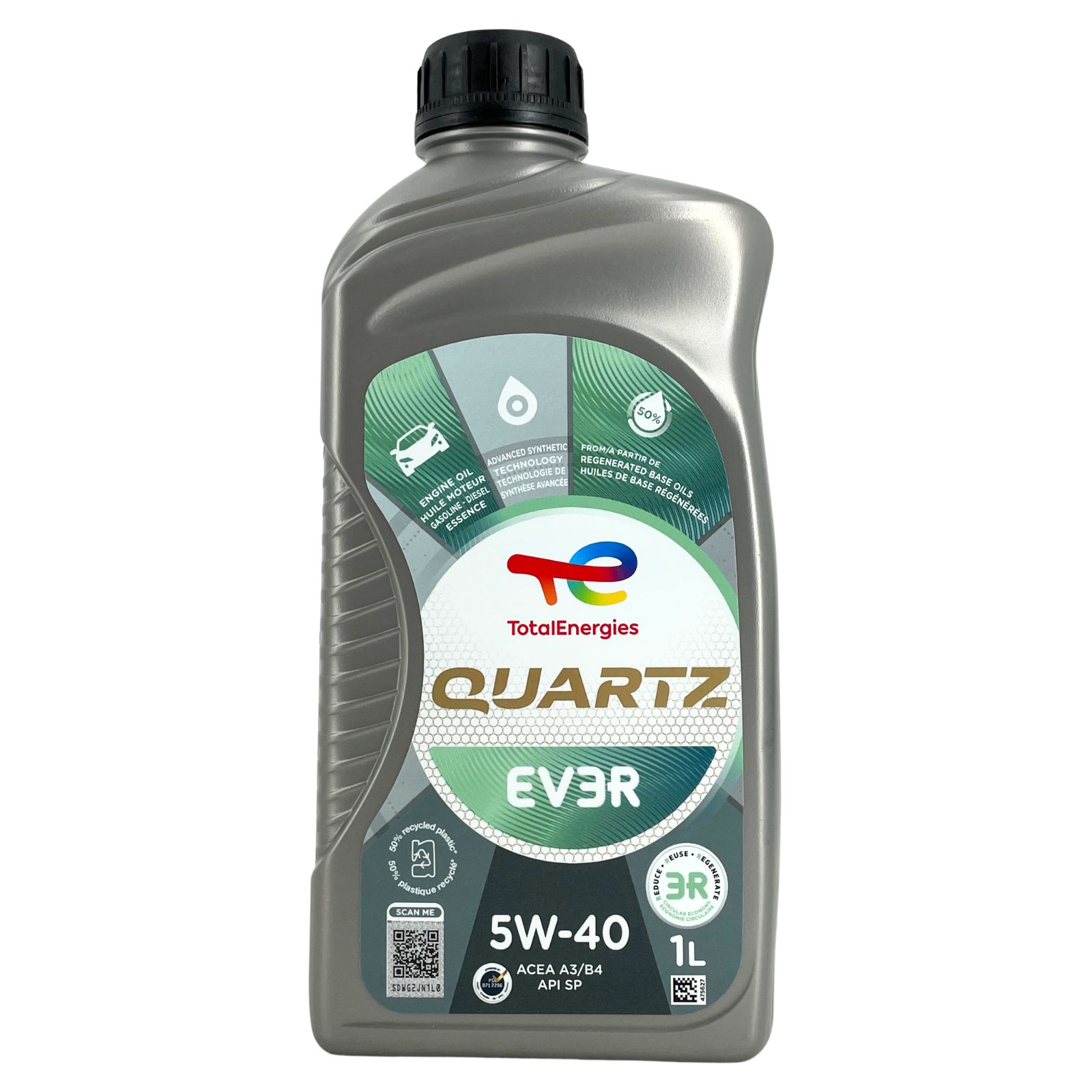 Total Quartz EV3R 5W-40 1 Liter