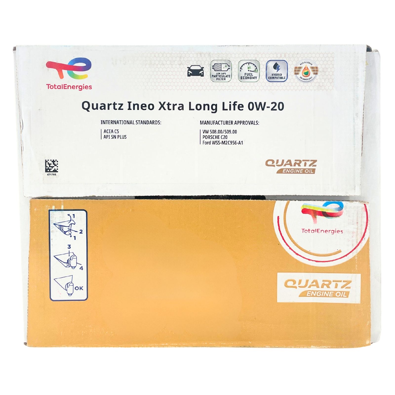 Total Quartz Ineo Xtra Longlife 0W-20 20 Liter BAG-IN Box
