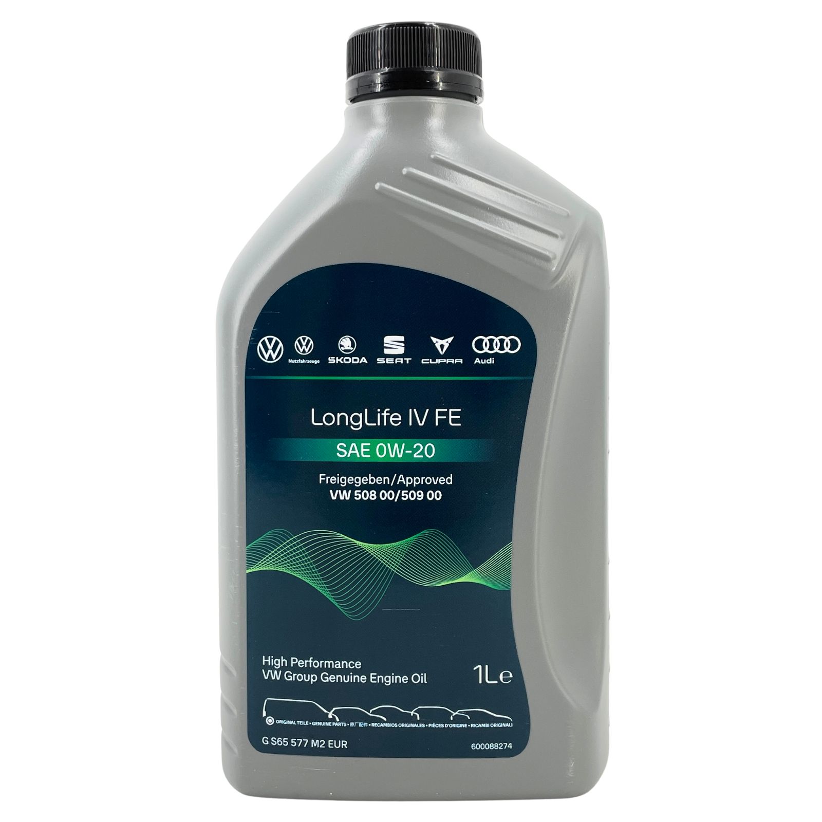 Original VW LongLife IV/4 FE SAE 0W-20 508.00 / 509.00 1 Liter