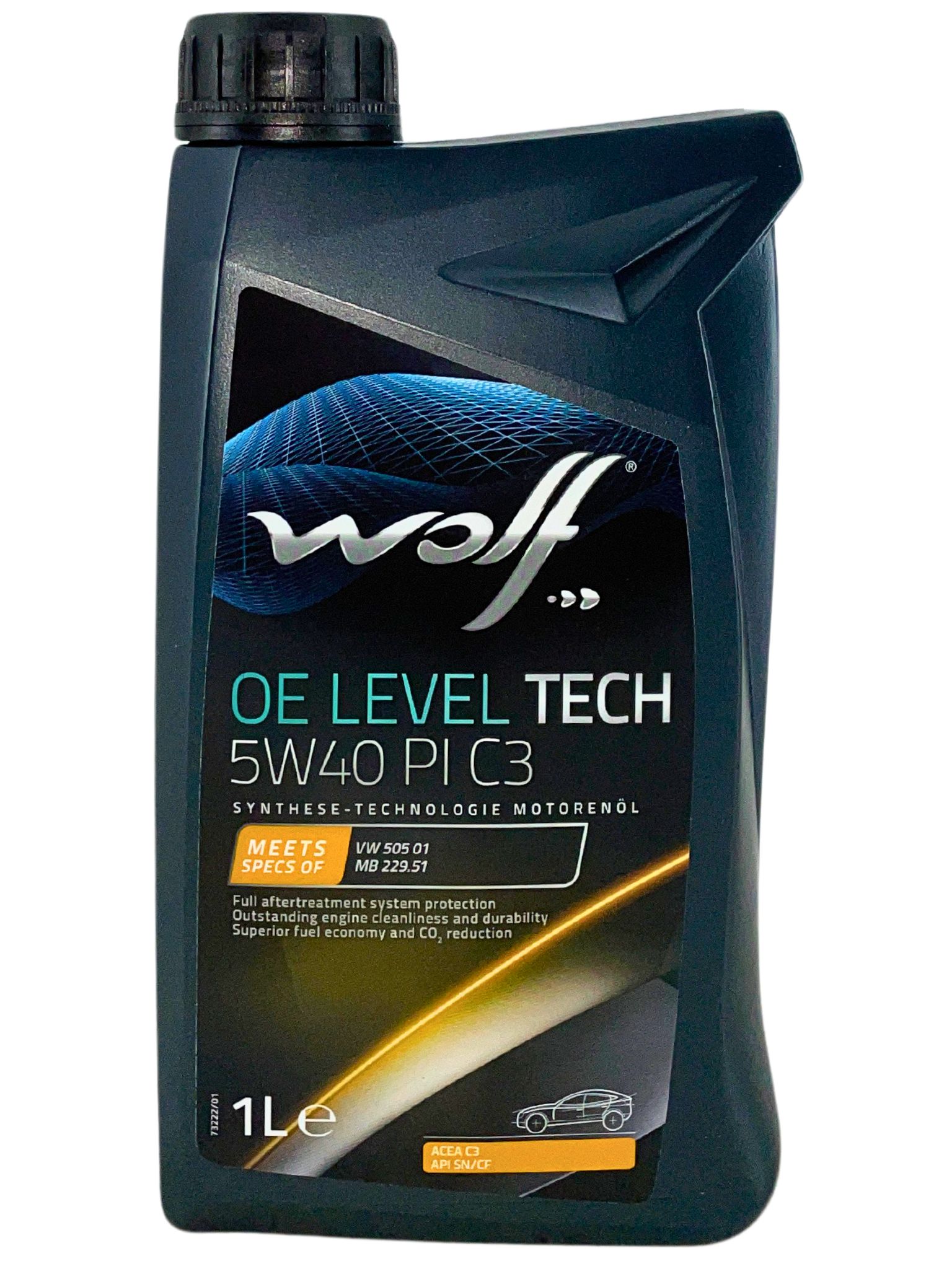 Wolf OE LevelTech 5W-40 PI C3 1 Liter