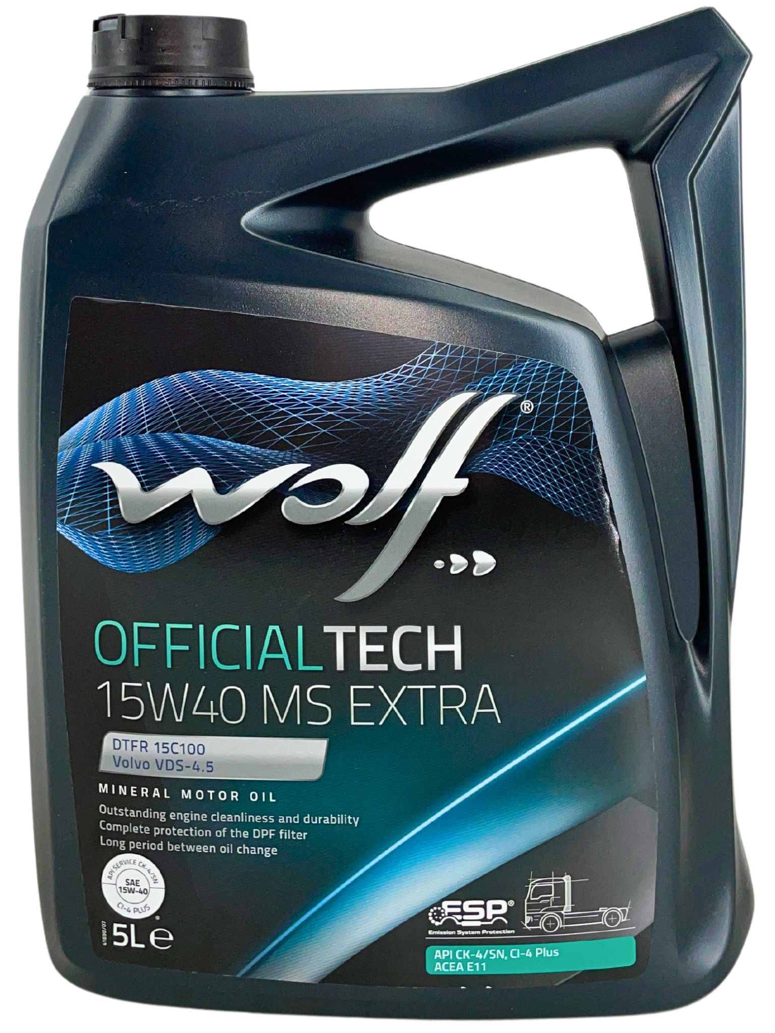 Wolf OfficialTech 15W-40 MS 5 Liter