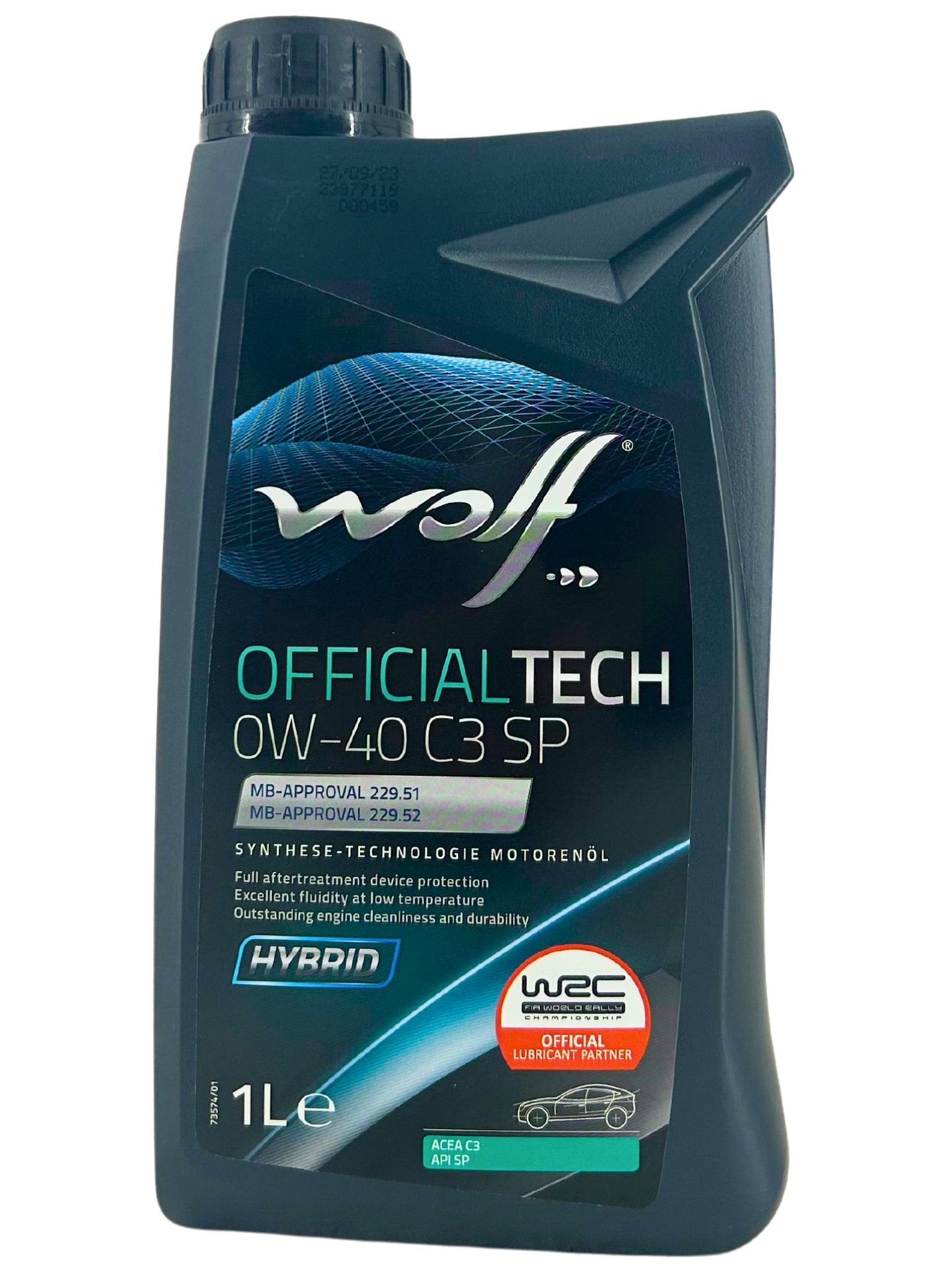 Wolf OfficialTech 0W-40 C3 SP 1 Liter