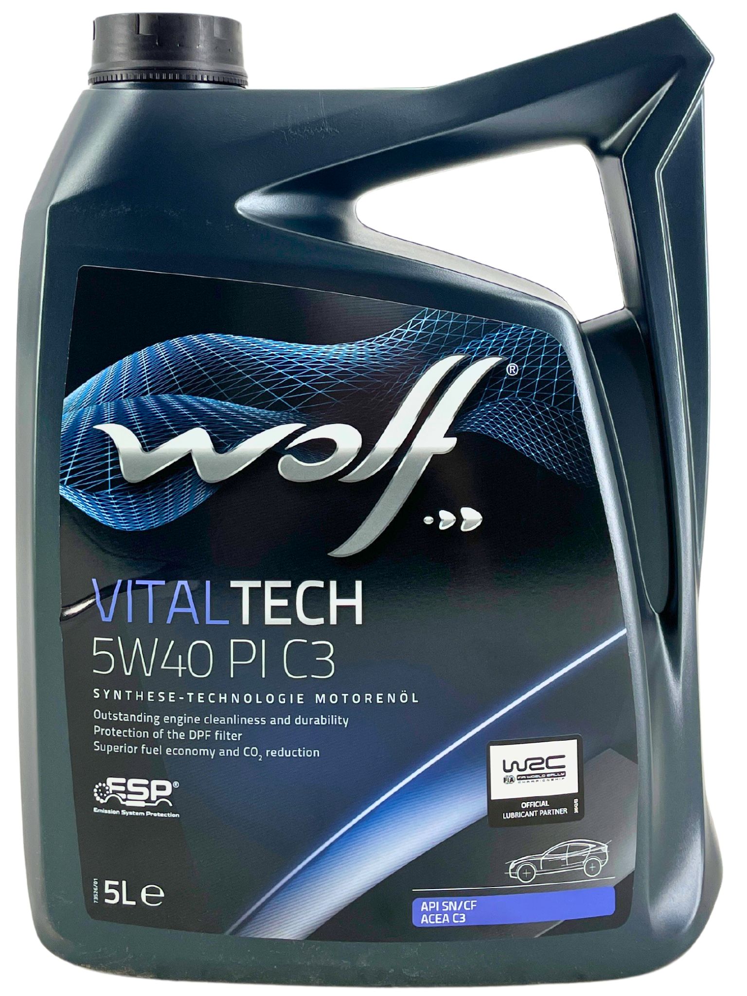Wolf VitalTech 5W-40 PI C3 5 Liter