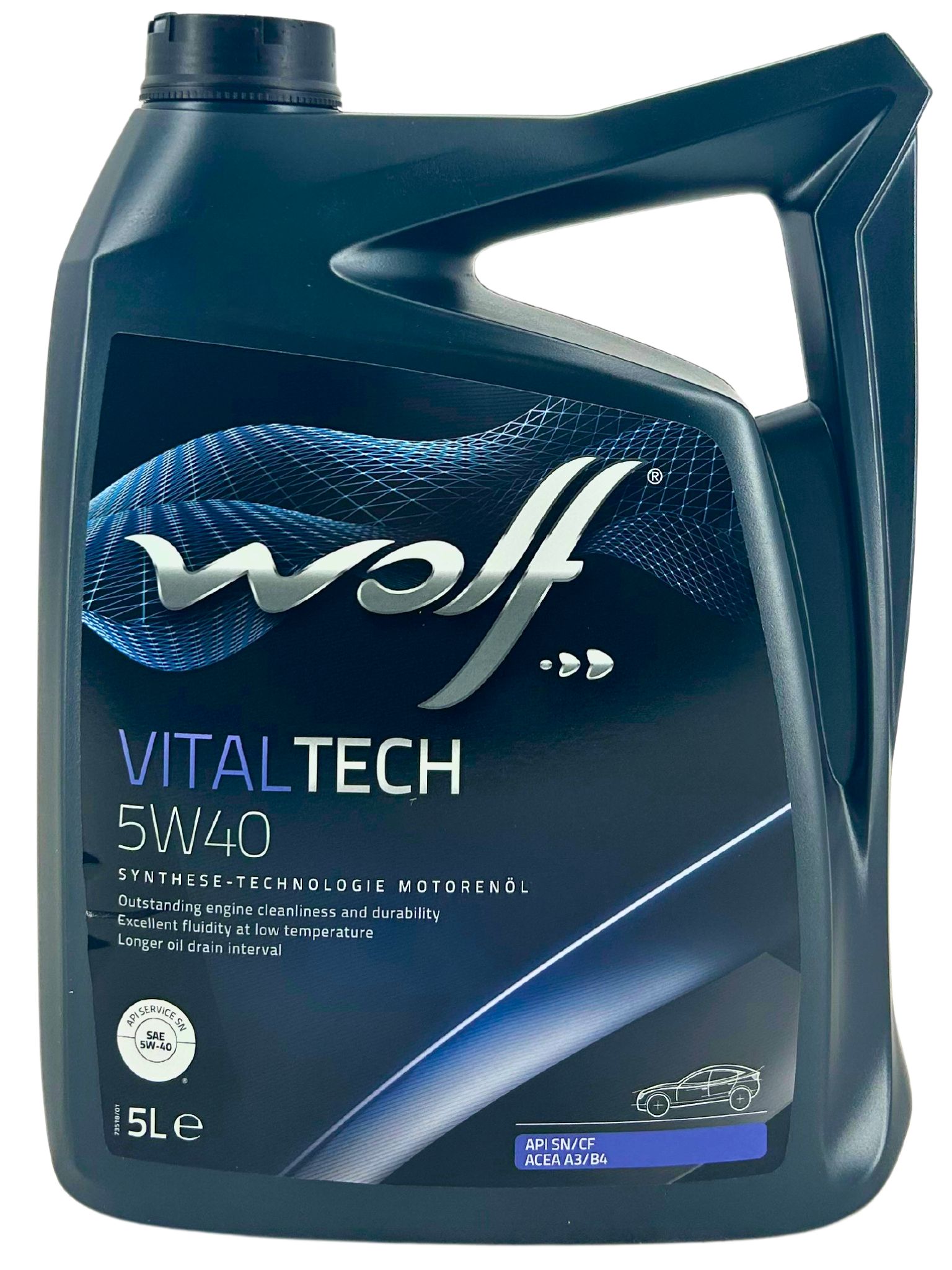 Wolf VitalTech 5W-40 5 Liter