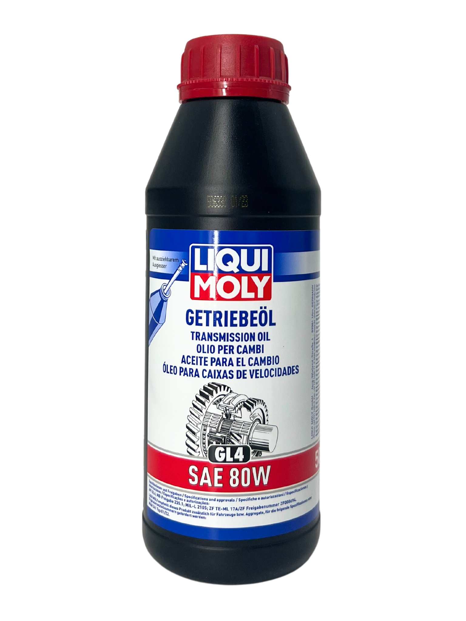 Liqui Moly Getriebeöl (GL4) SAE 80W 500 ML