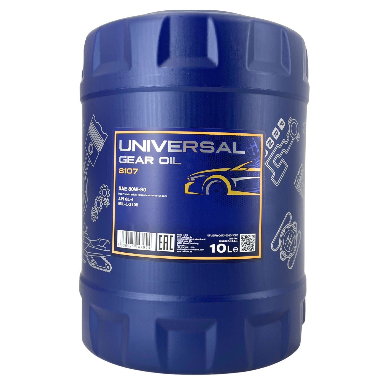 Mannol Universal Getriebeöl 80W-90 GL-4 10 Liter
