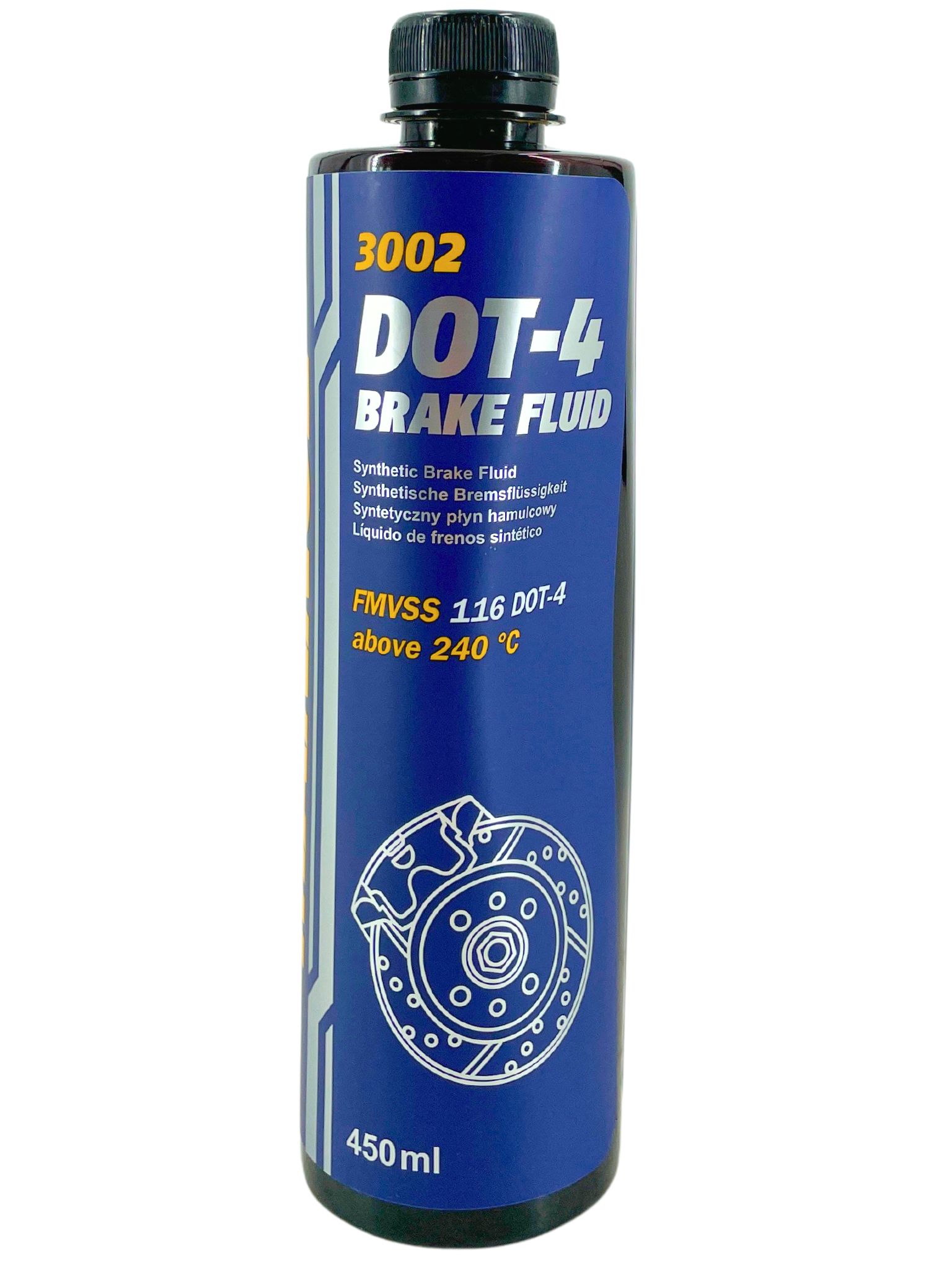 Mannol Brake Fluid DOT-4 450 ML