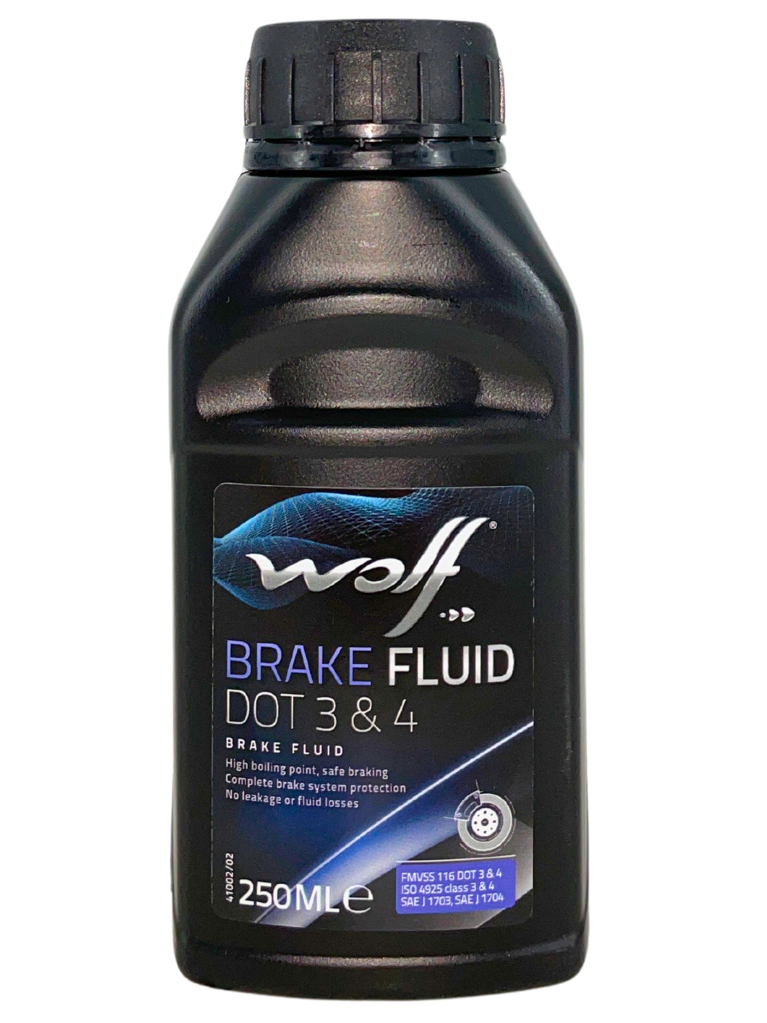 Wolf Brake Fluid DOT 3 & 4 250 ML
