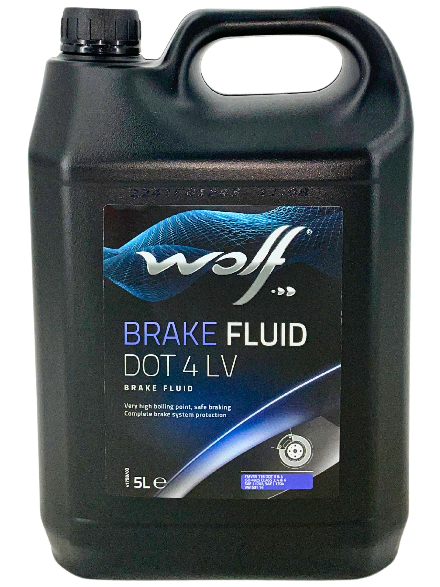 Wolf Brake Fluid DOT 4 LV 5 Liter