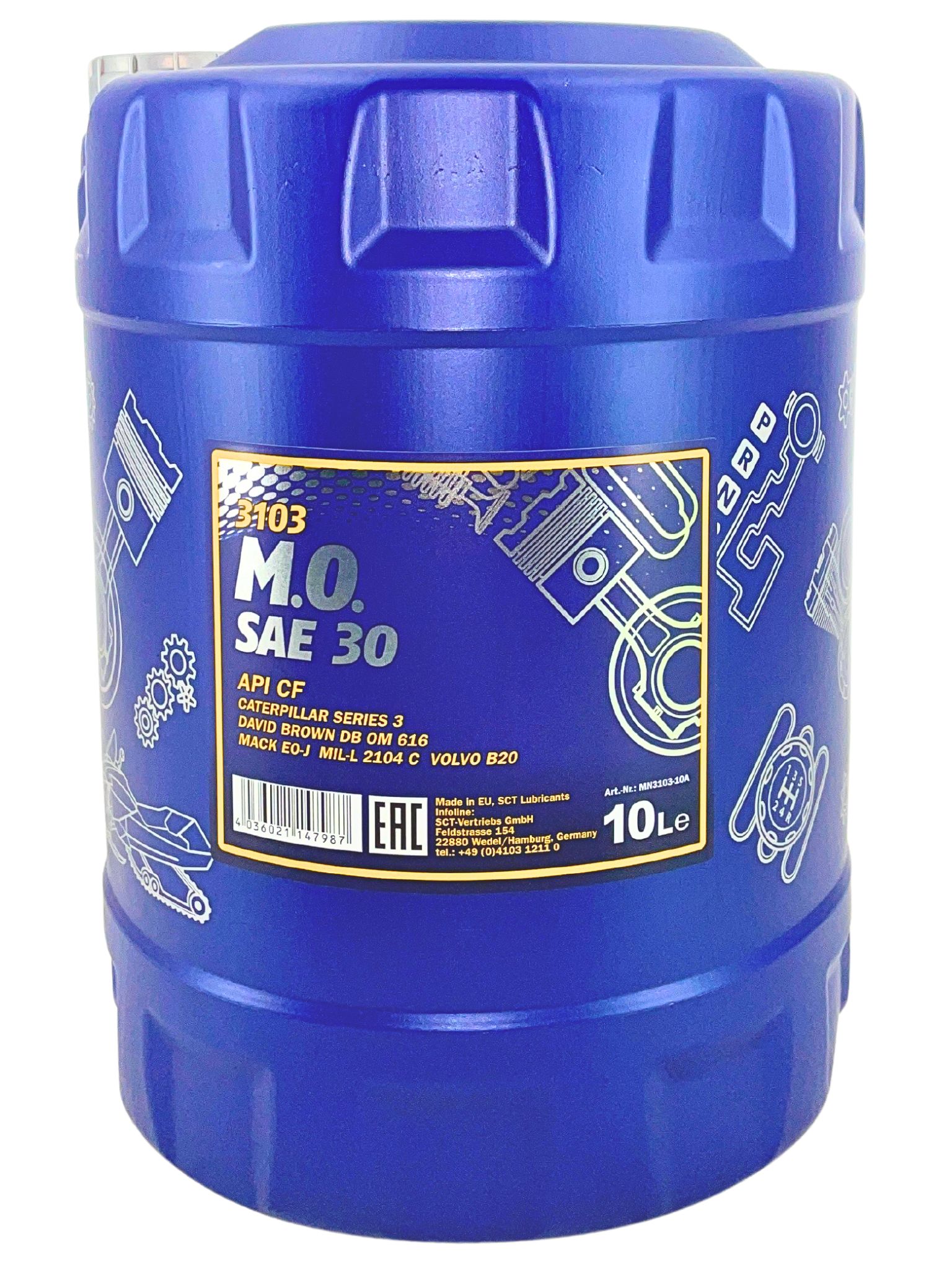 Mannol M.O. SAE 30 10 Liter