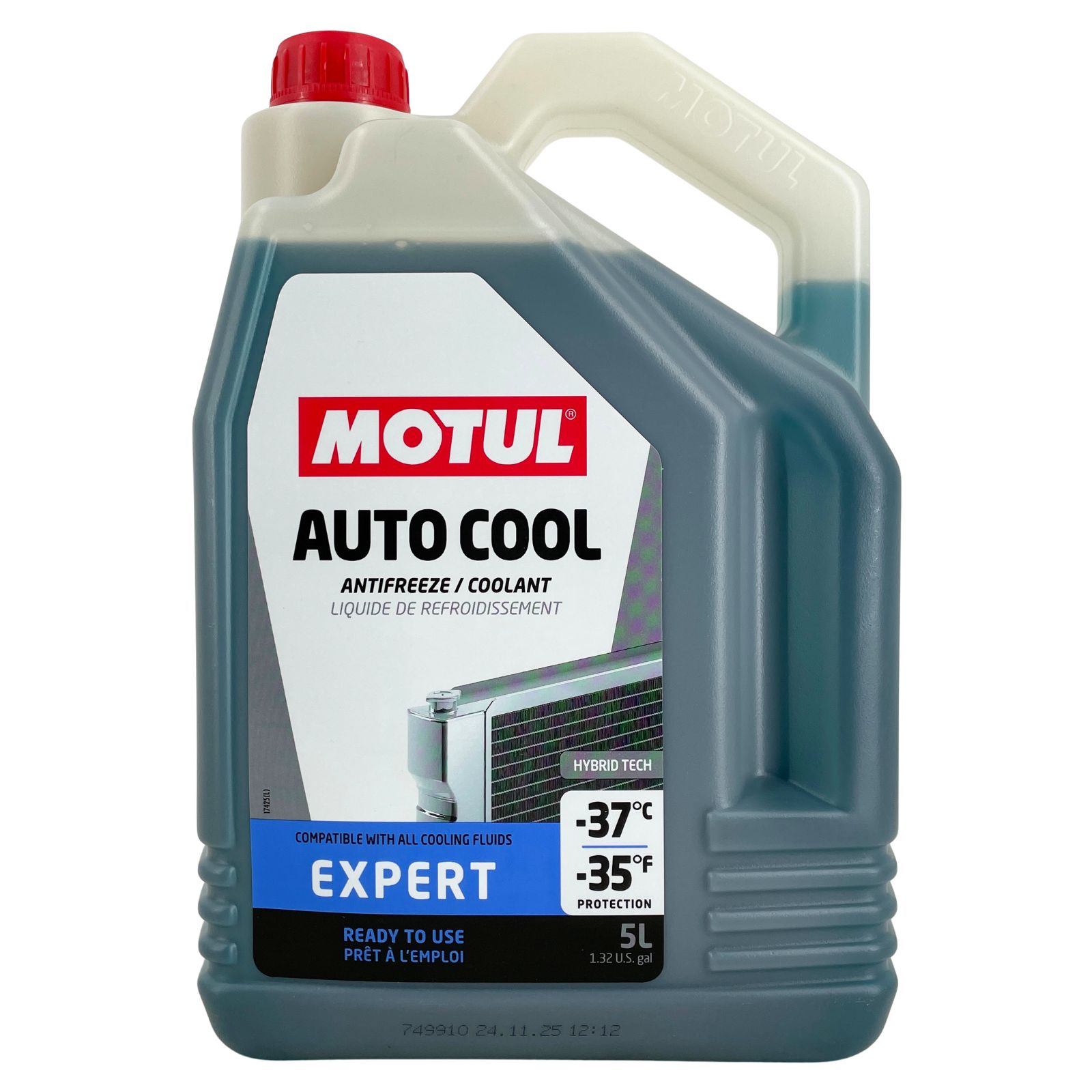 Motul Auto Cool Expert -37°C Kühlerfrostschutz gebrauchsfertig 5 Liter
