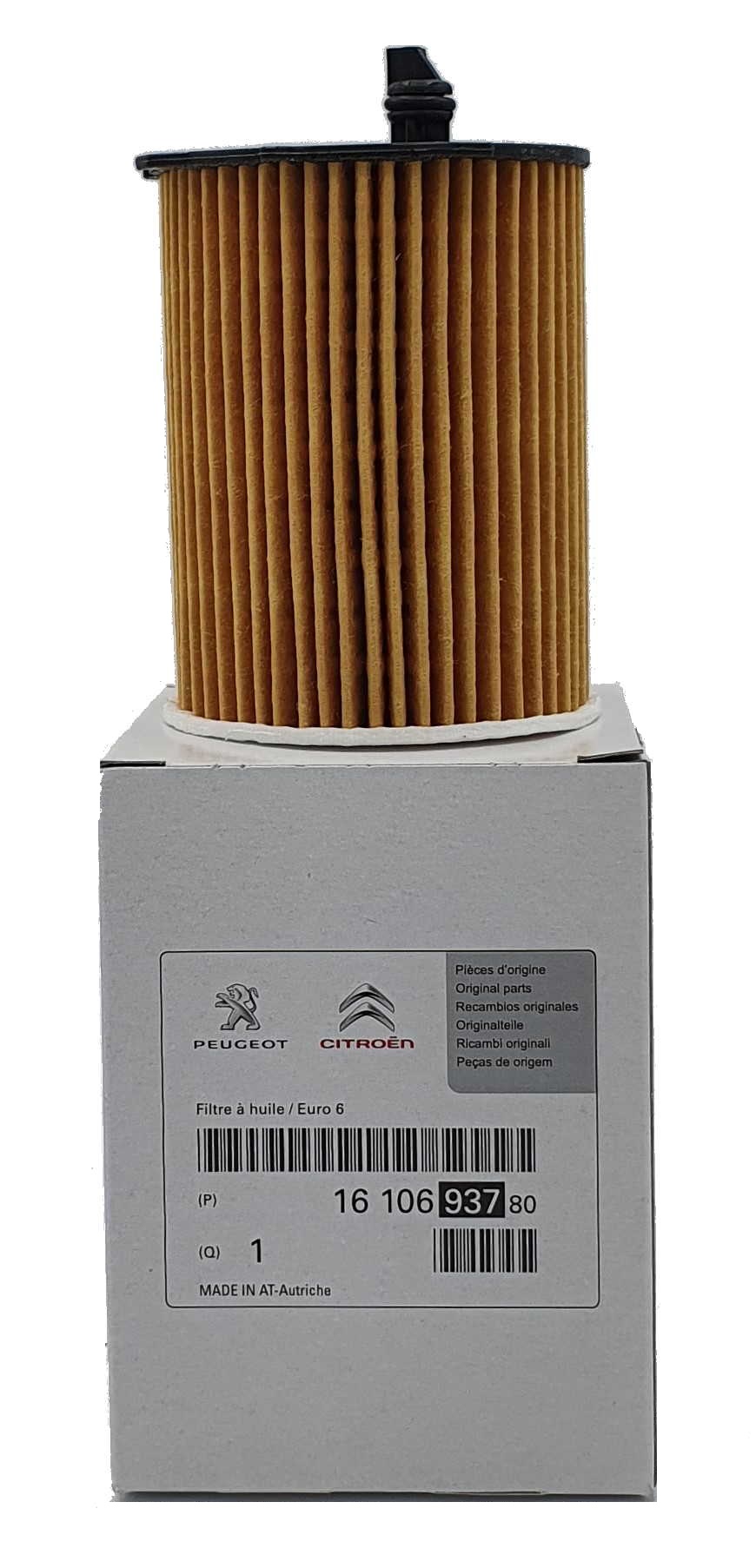 Original Citroen Peugeot DS Opel Ölfilter 1610693780 1.6 HDi 68-120 PS