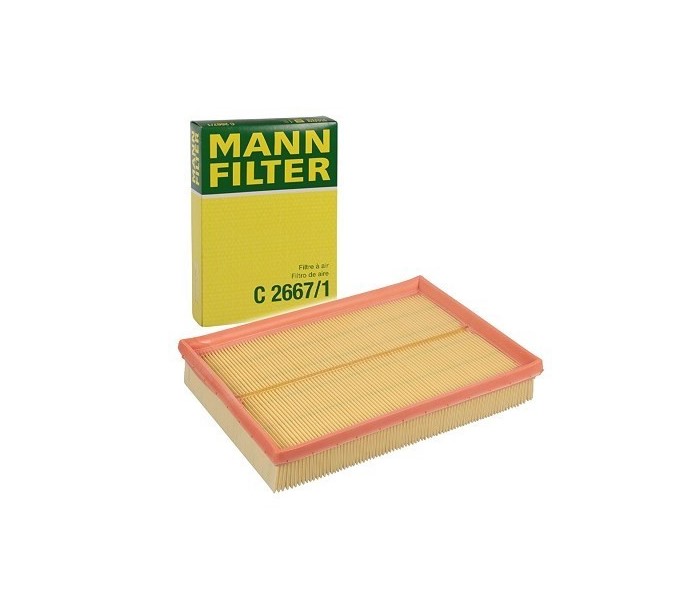 Original MANN-FILTER LUFTFILTER C 2667/1 FORD FIESTA