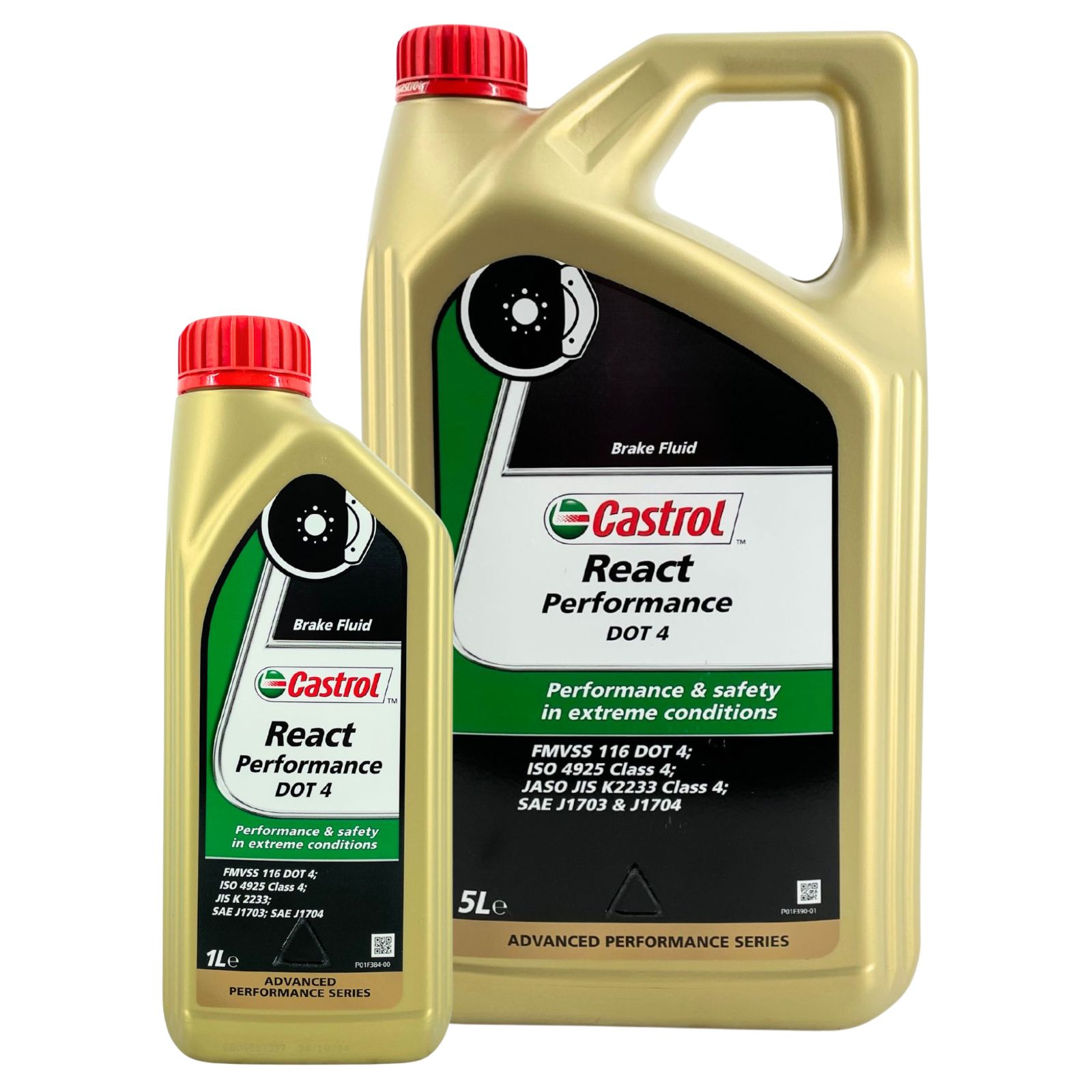 Castrol React Performance DOT 4 Bremsflüssigkeit 1 Liter