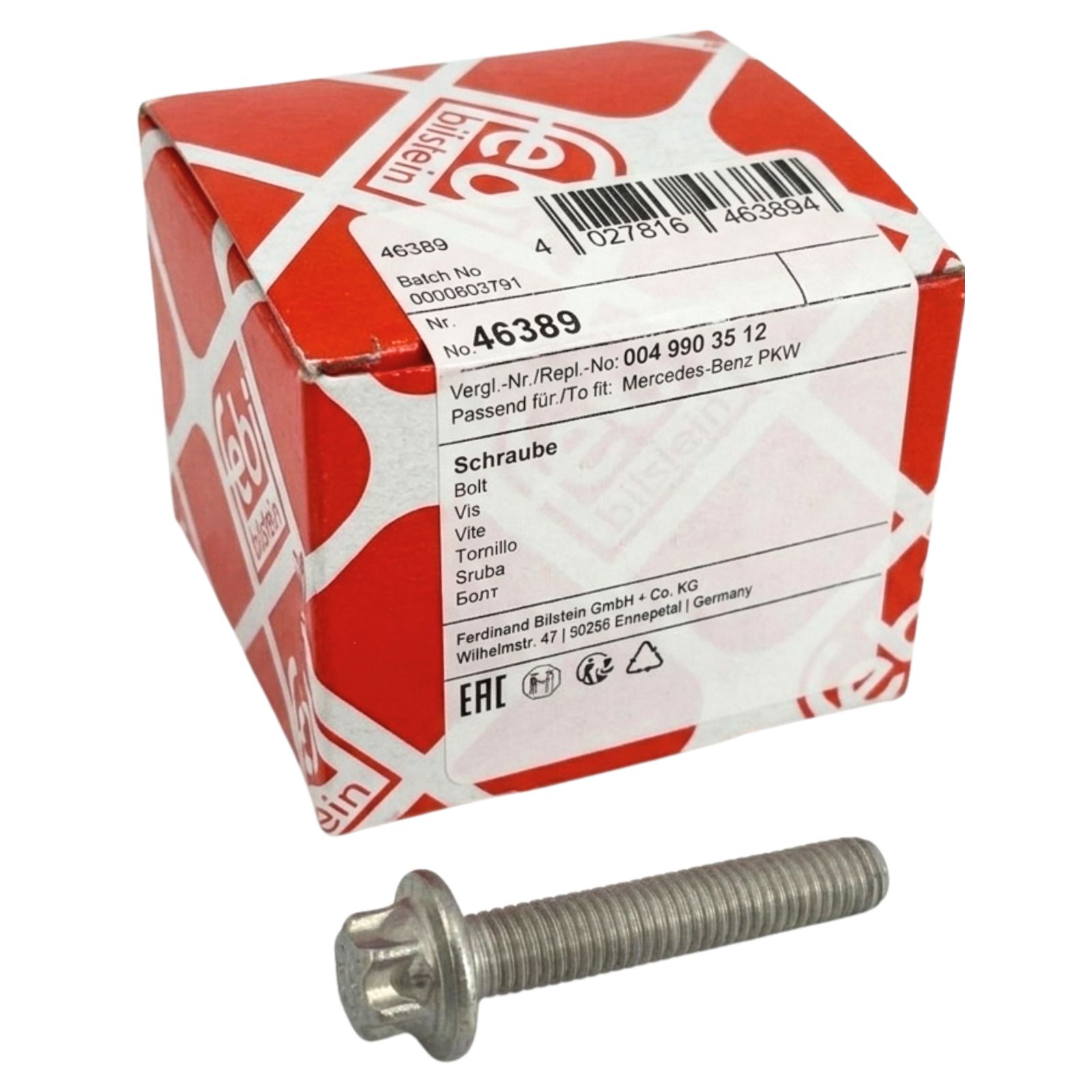 Febi Bilstein Verschlussschraube Getriebegehäuse 46389