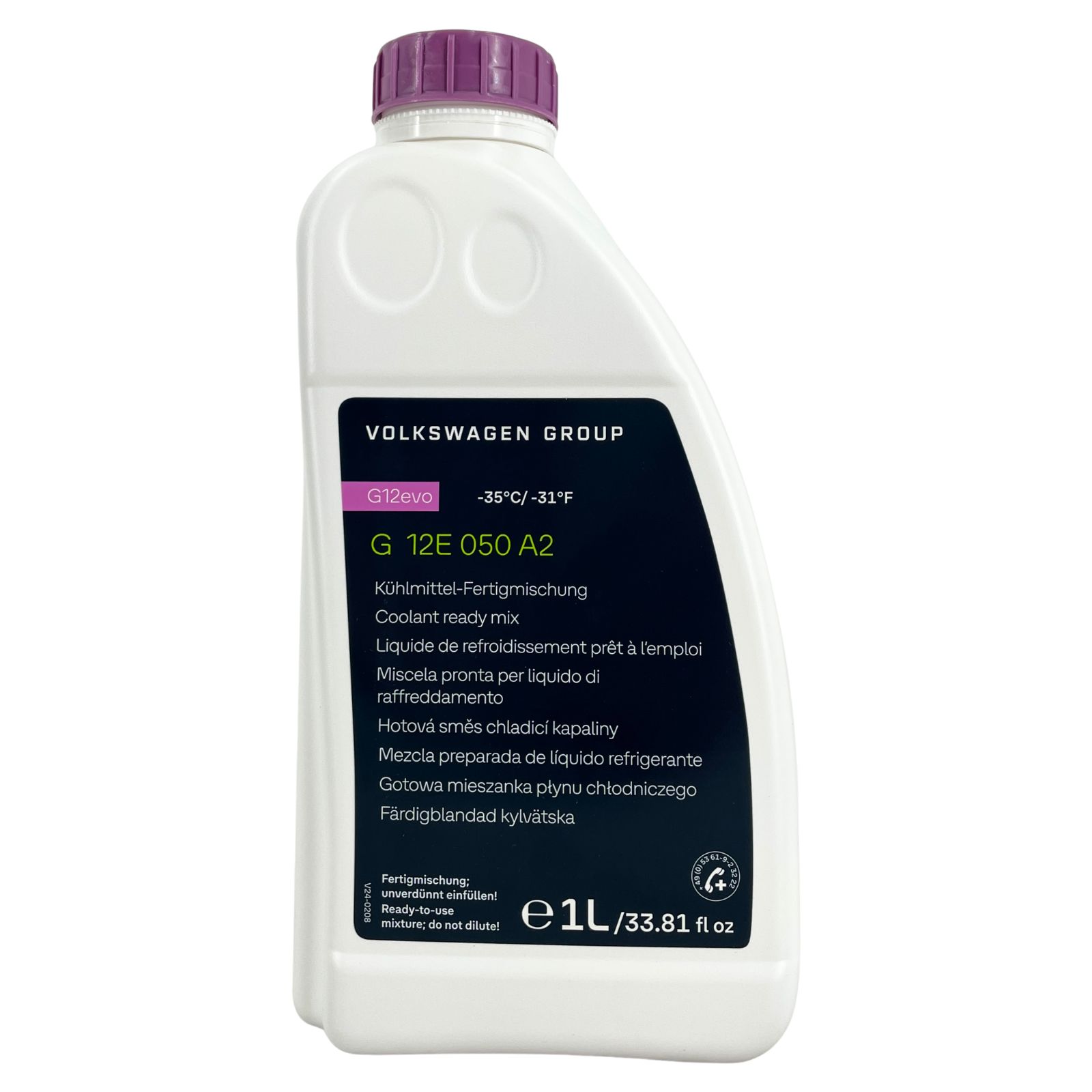 VW Original Kühlerfrostschutz G12EVO Ready Mix 1 Liter