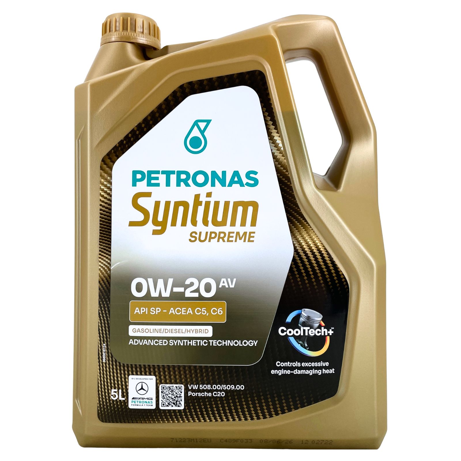 Petronas Syntium Supreme AV 0W-20 5 Liter