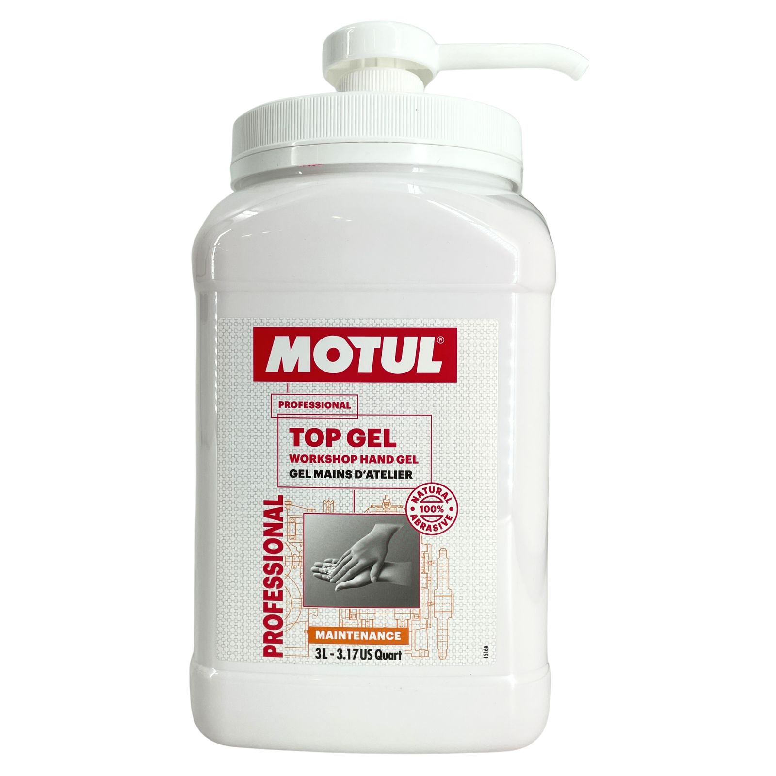 Motul Top Gel Workshop Werkstatt Handwaschgel 3 Liter